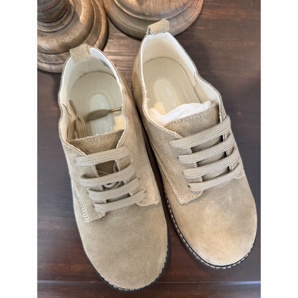 Kenneth Cole Sam Andy Tan Suede Shoes Kids Boy Size 5